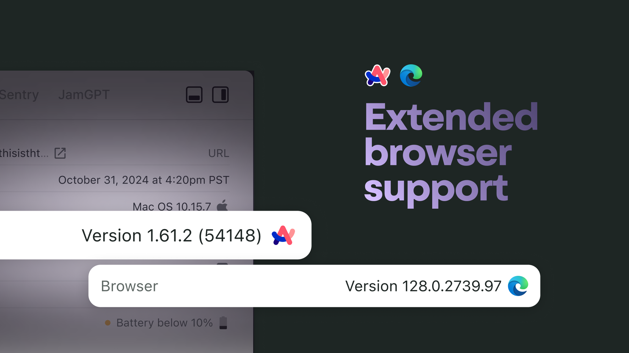 Jam.dev launches extended browser support for debug tools