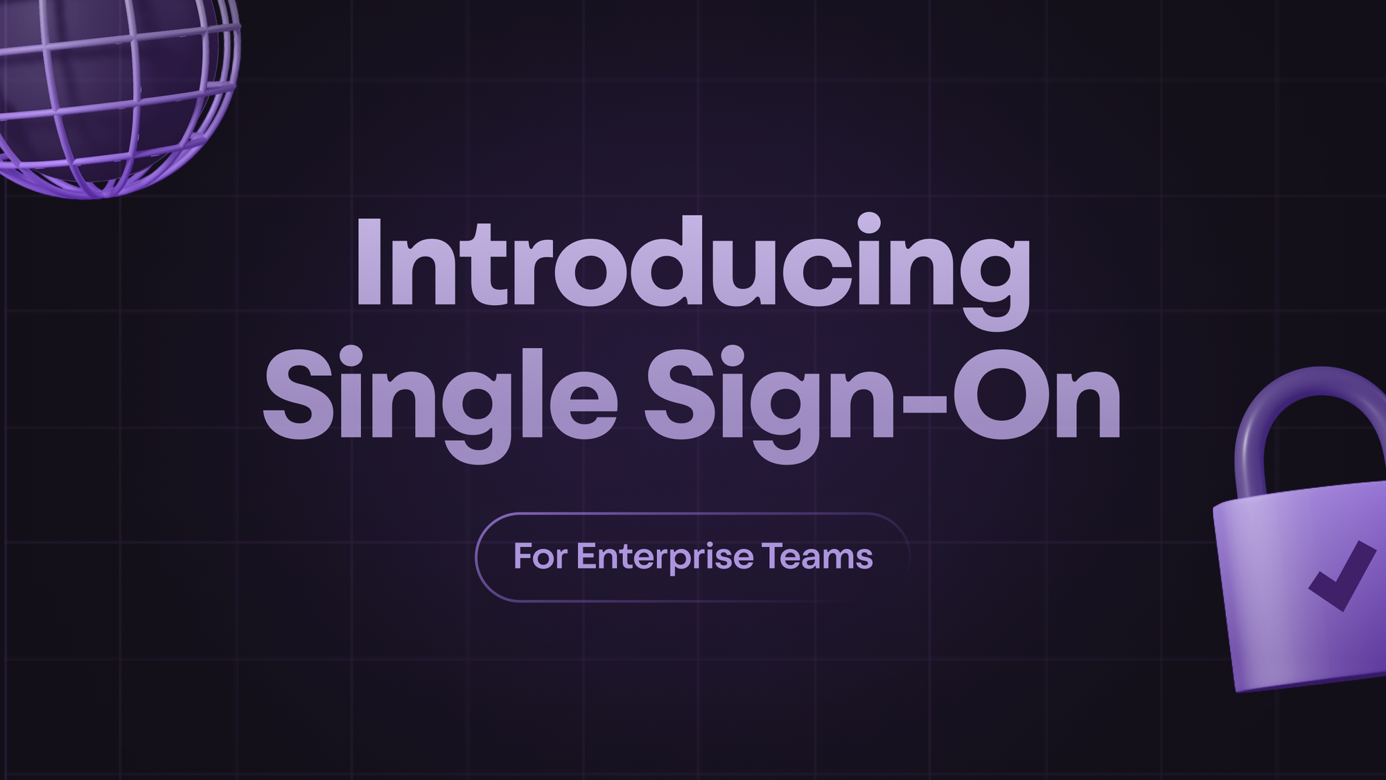 Jam for Enterprise now with single sign on (SSO)