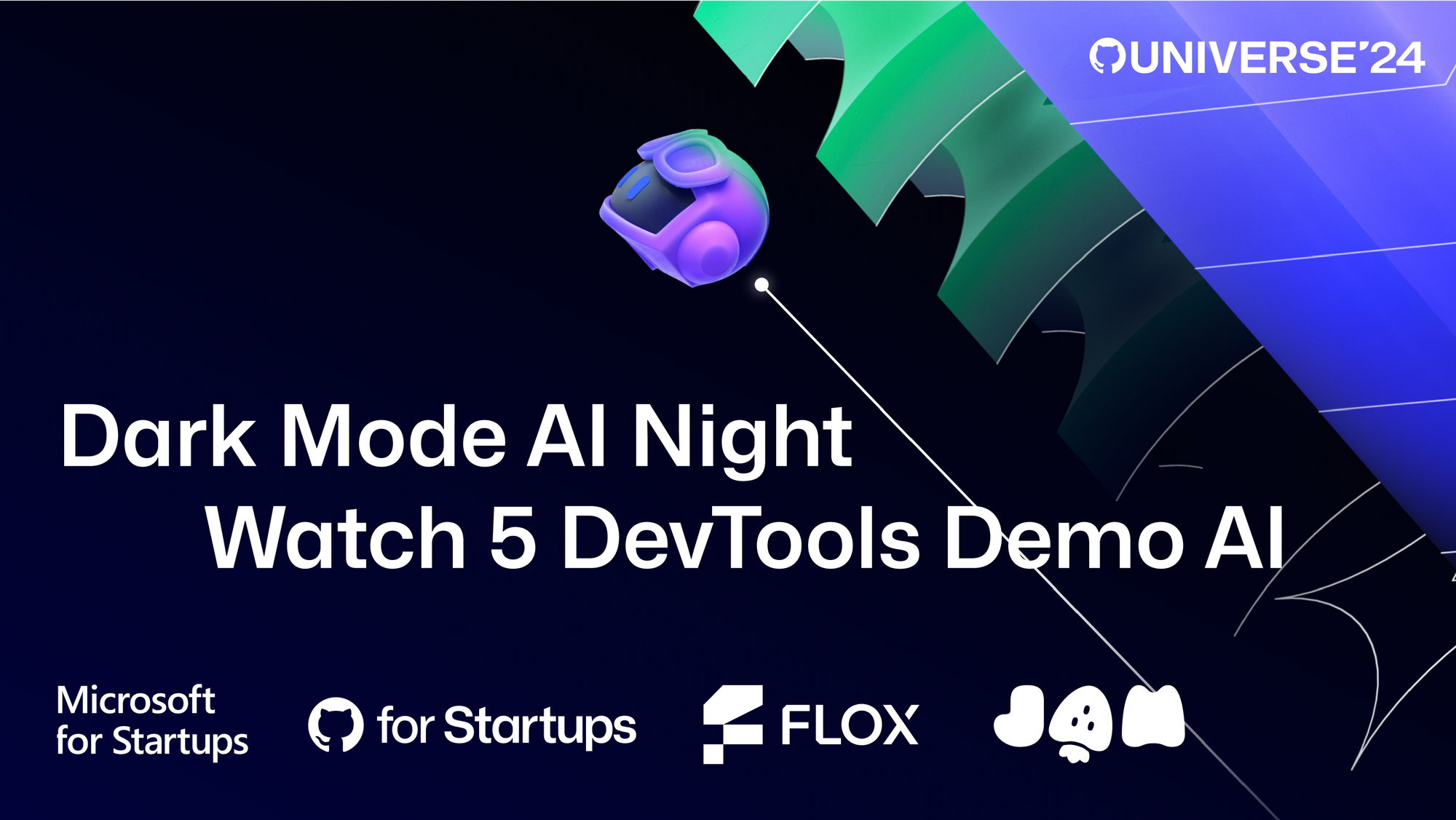 AI demos from Dark Mode w/ Microsoft, GitHub, Flox & Jam